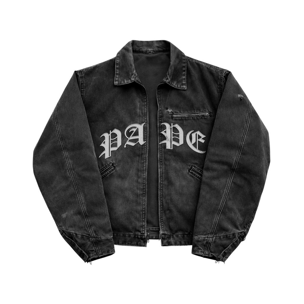 NPM “PAPE” Rhinestone Vintage Jackets (black)