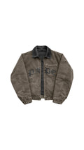 NPM “PAPE” Rhinestone Vintage Jackets (brown)