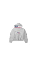 NPM “USA” Distressed Vintage Hoodie (gray)